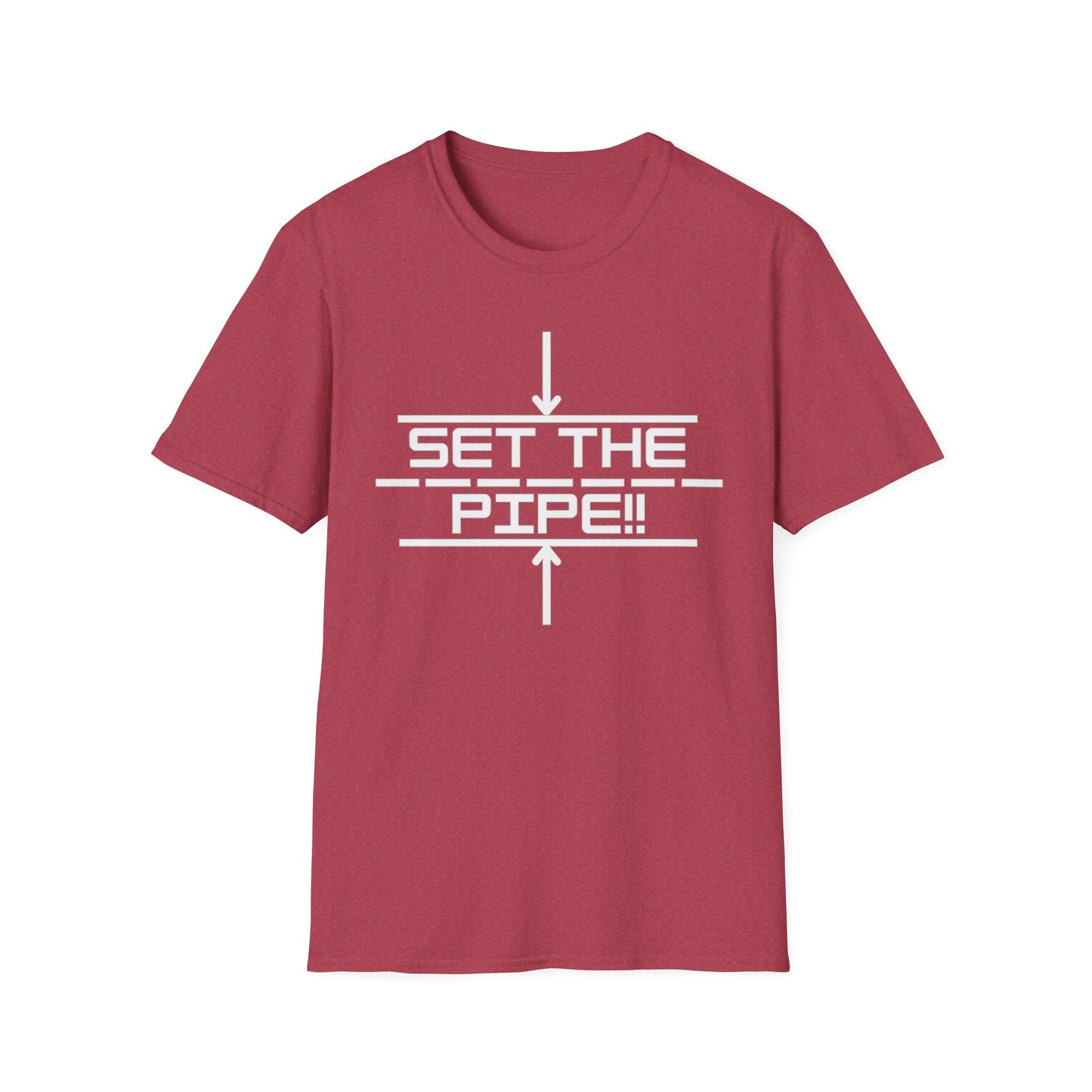 SET THE PIPE!! Unisex Softstyle T-Shirt
