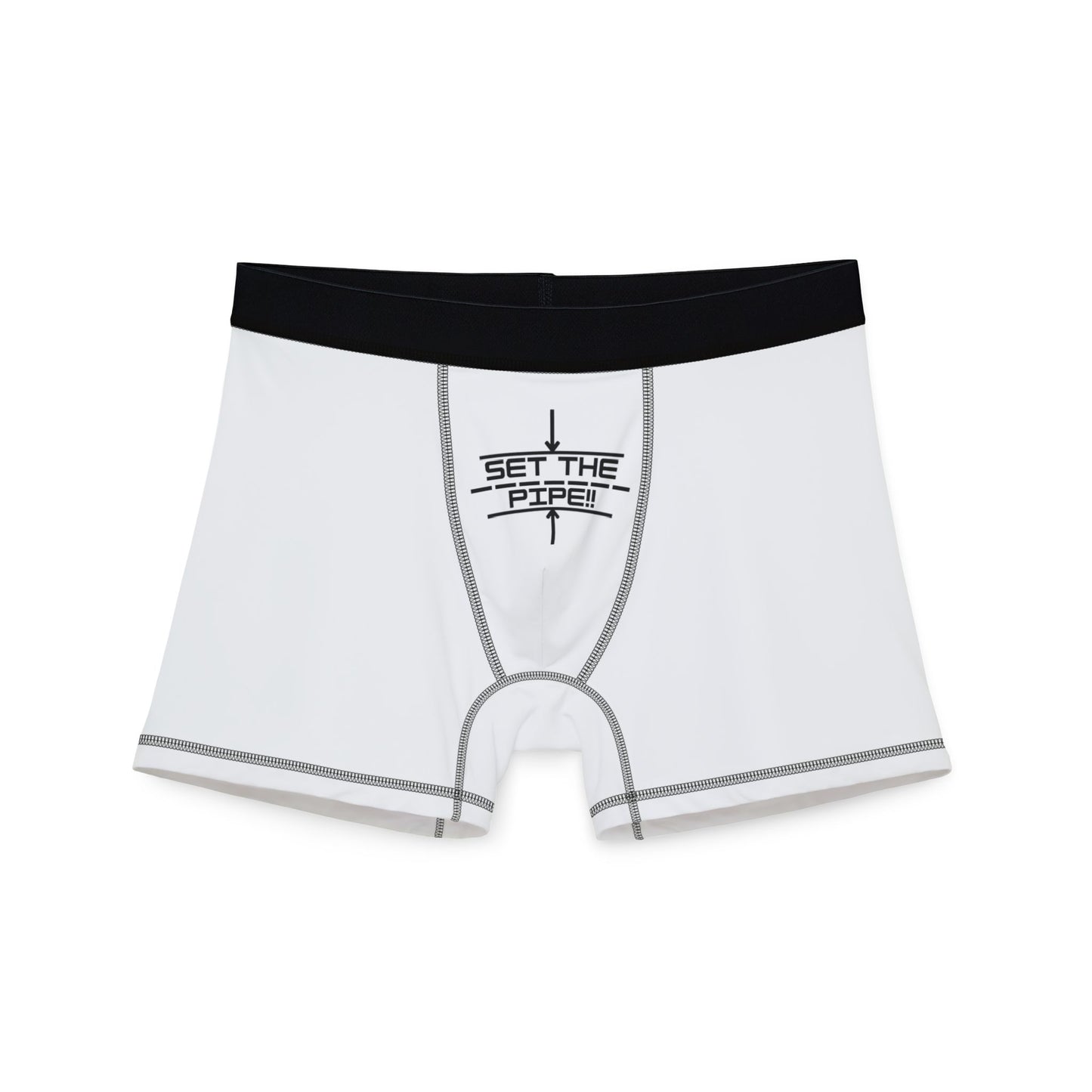 SET THE PIPE!! Stylish Men's Boxers - Comfortable Underwear