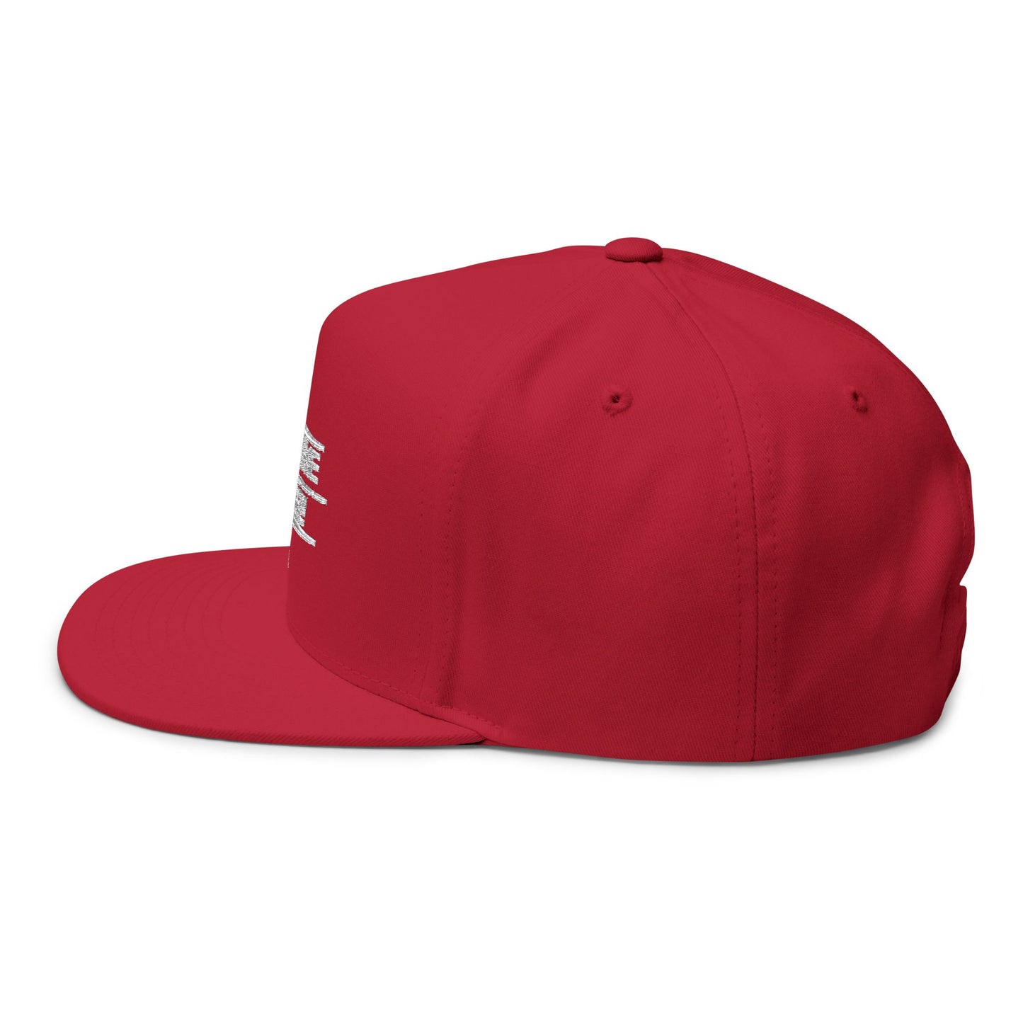 SET THE PIPE!! Embroidered Flat Bill Cap