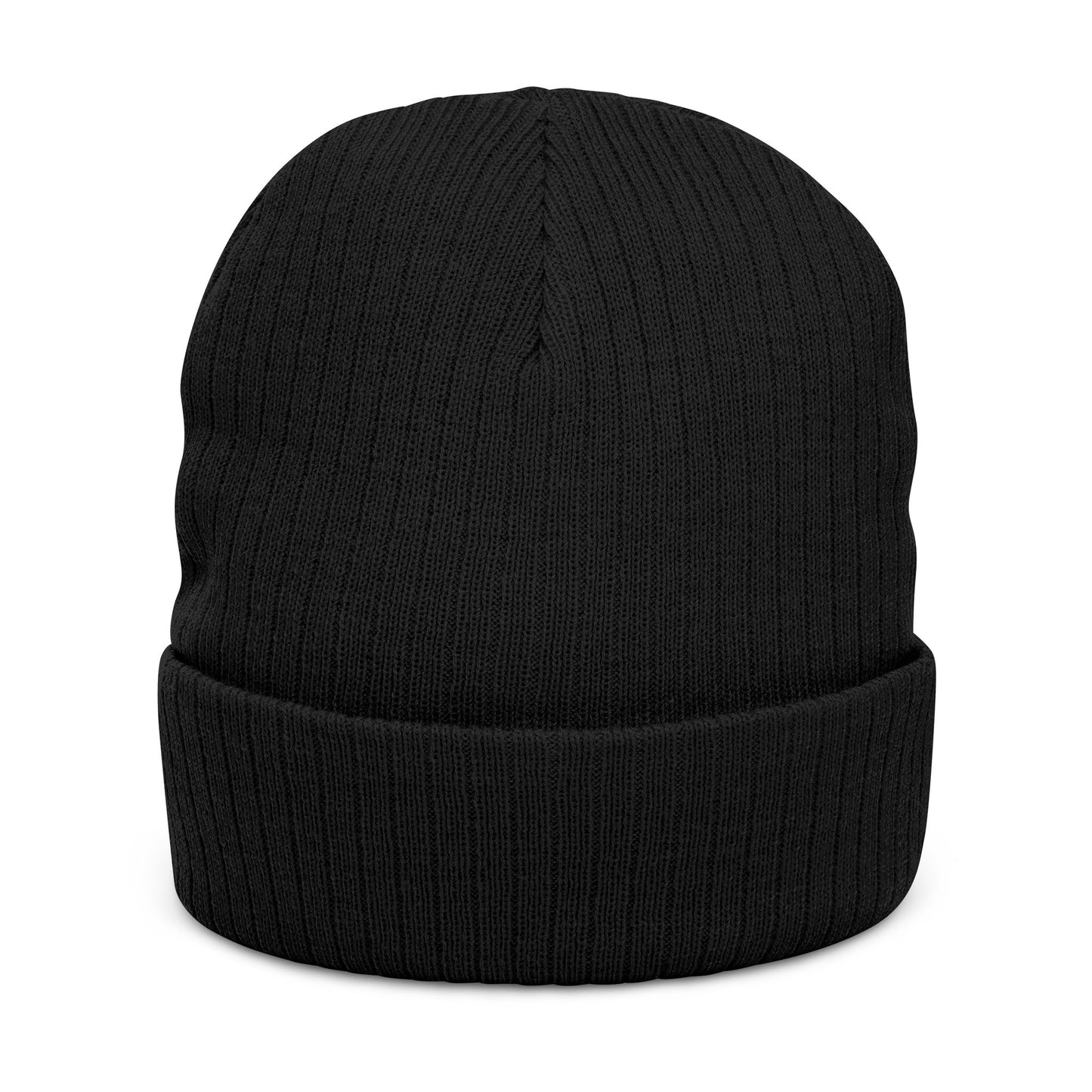 SET THE PIPE!! Embroidered Ribbed Knit Beanie