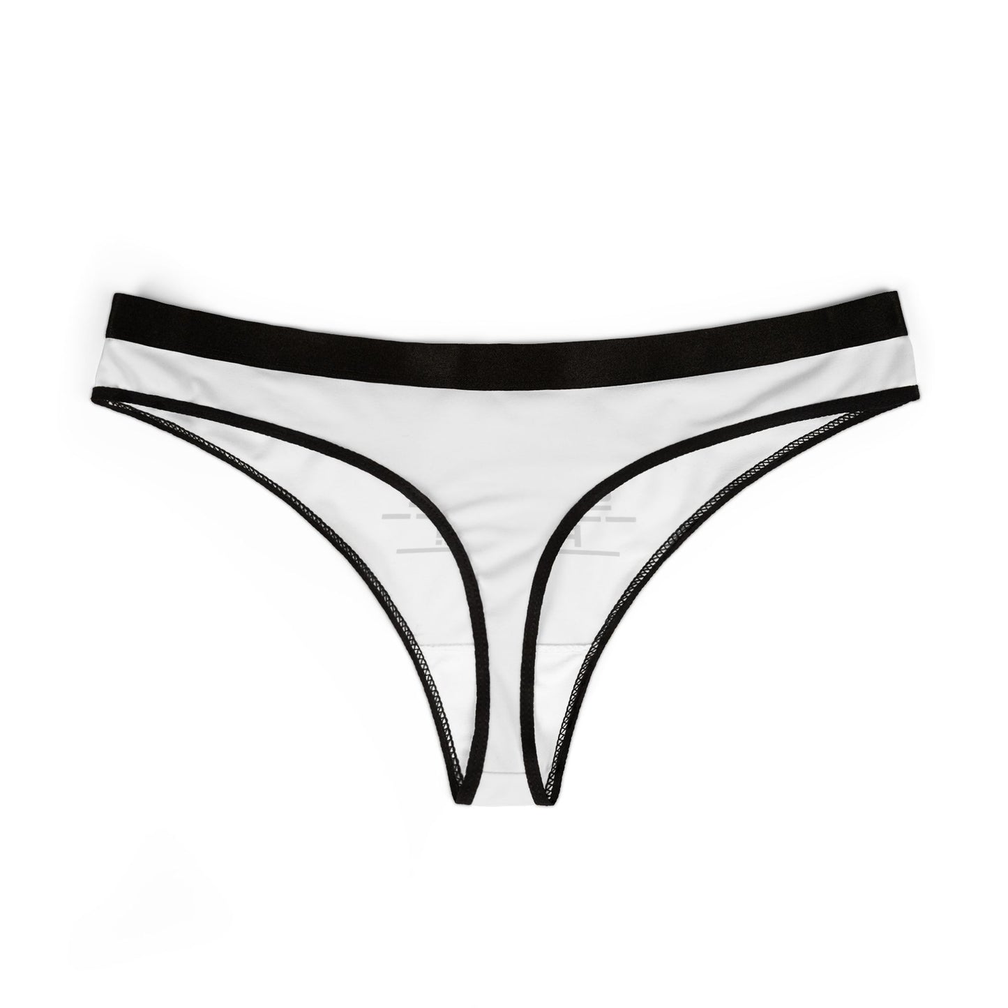 SET THE PIPE!! Women's Thongs (AOP)