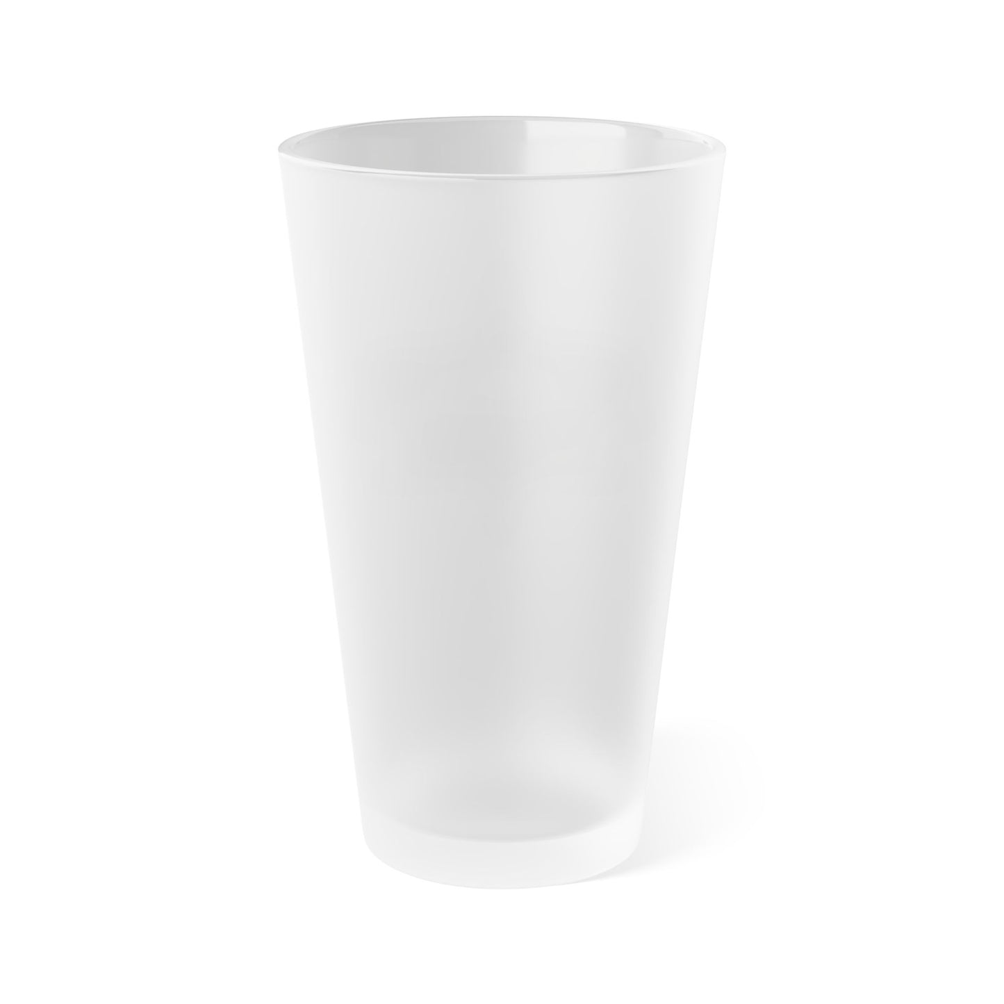 SET THE PIPE!! Frosted Pint Glass, 16oz