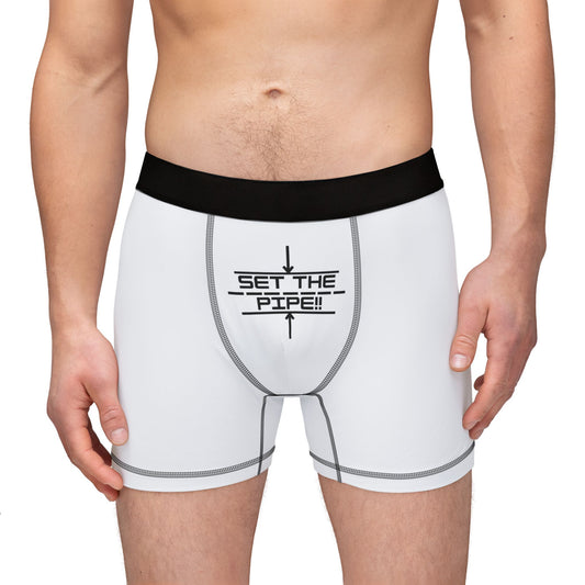 SET THE PIPE!!  Stylish Men's Boxers - Comfortable Underwear